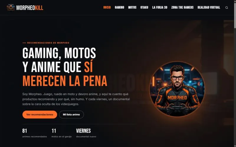 Web de Morpheokill